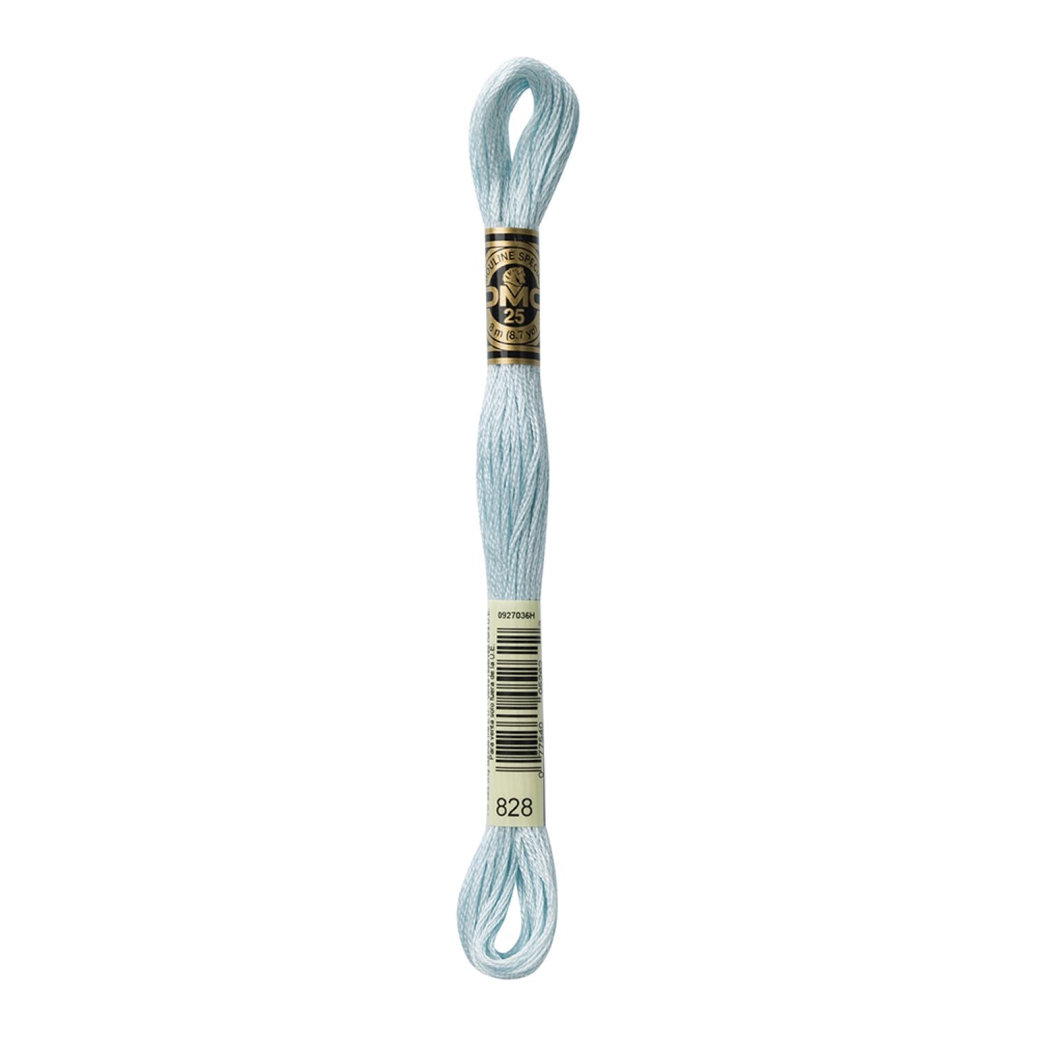 DMC Stranded Cotton 100g Cone 828 Sky Blue Vy Lt (Art 5214)