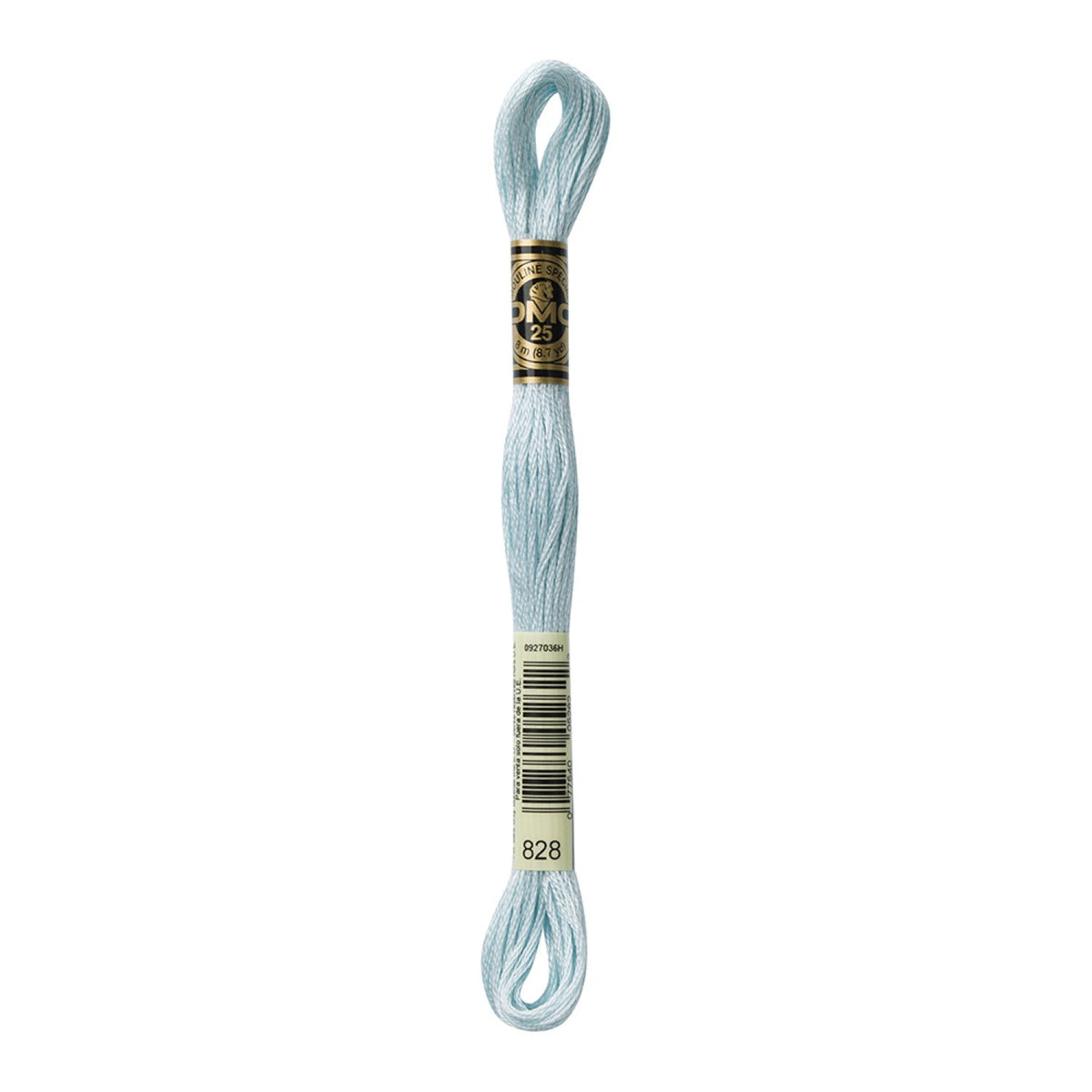 DMC Stranded Cotton 100g Cone 828 Sky Blue Vy Lt (Art 5214)