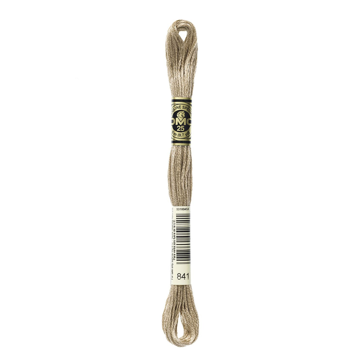 DMC Stranded Cotton 100g Cone 841 Beige Brown Lt (Art 5214)