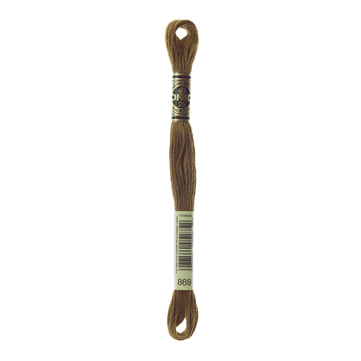 DMC Stranded Cotton 100g Cone 869 Hazelnut Brown V Dk (Art 5214)