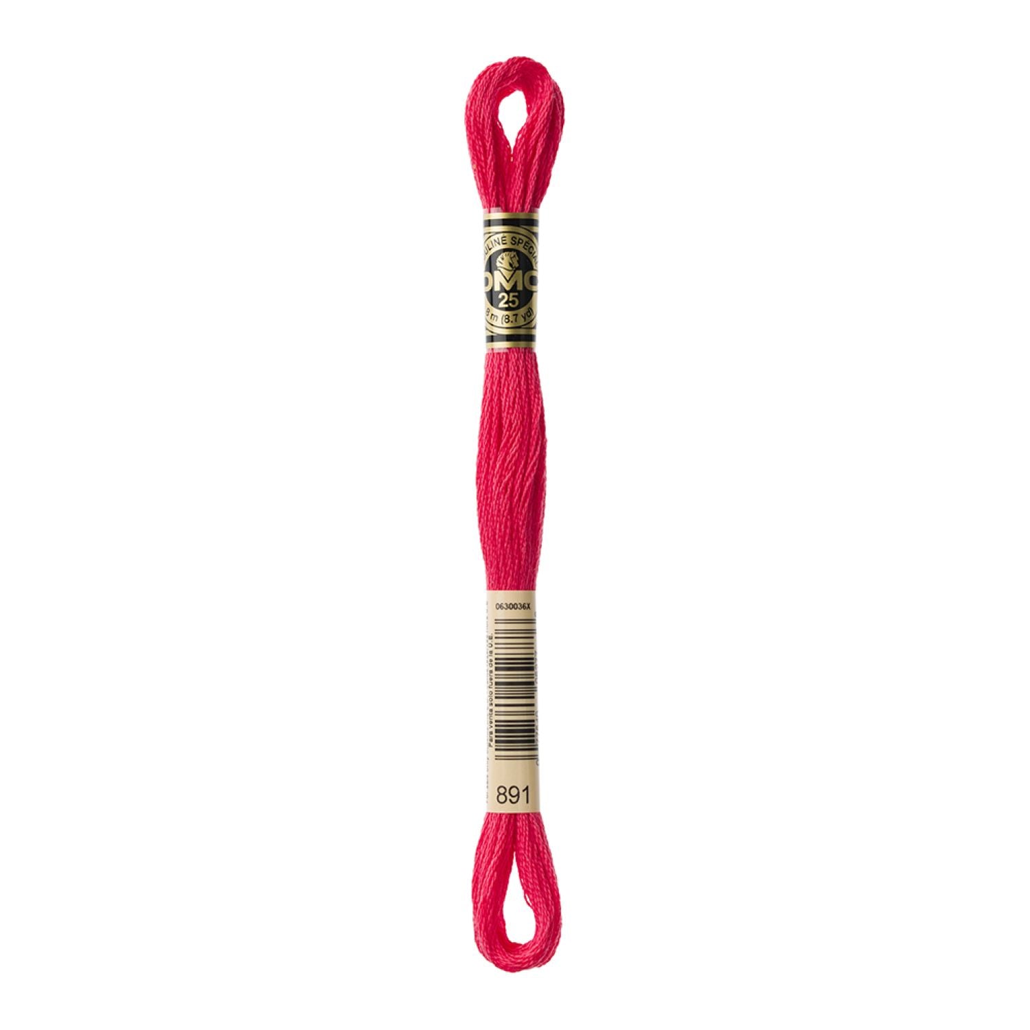 DMC Stranded Cotton 100g Cone 891 Carnation Dark (Art 5214)