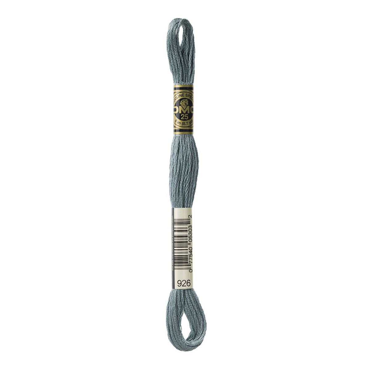 DMC Stranded Cotton 100g Cone 926 Gray Green Med (Art 5214)