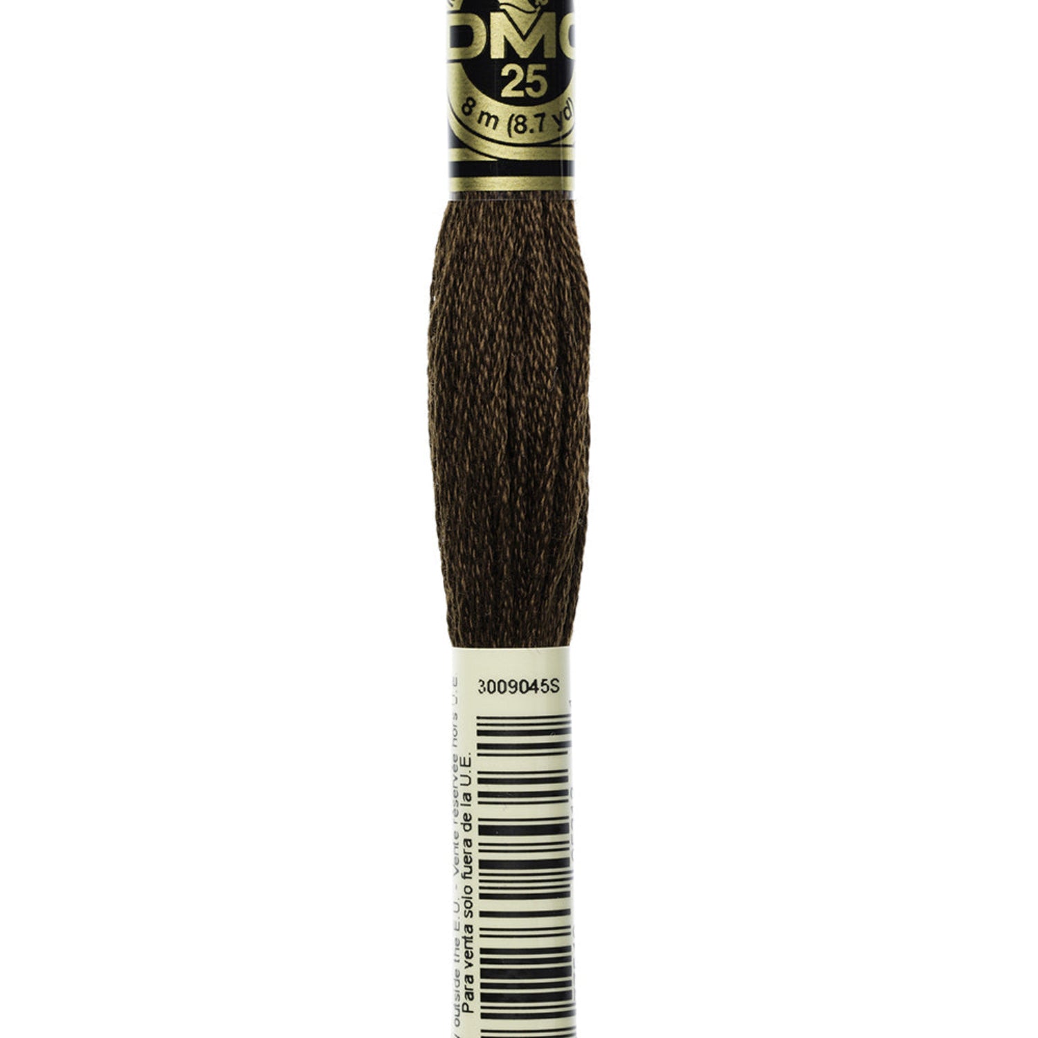 DMC Stranded Cotton 100g Cone 938 Coffee Brown Ult Dk (Art 5214)