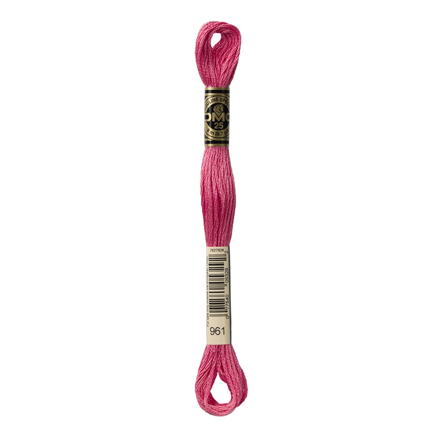 DMC Stranded Cotton 100g Cone 961 Dusty Rose Dark (Art 5214)