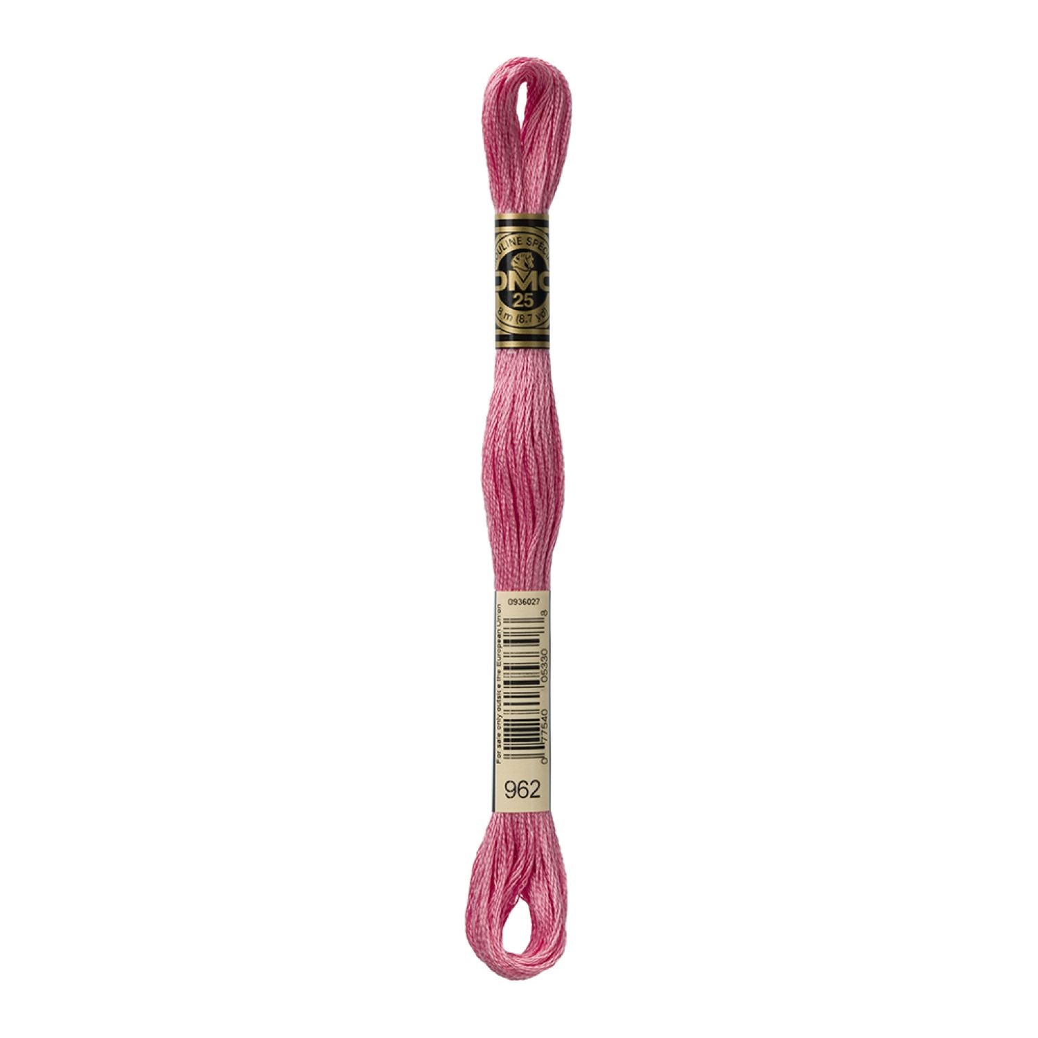 DMC Stranded Cotton 100g Cone 962 Dusty Rose Medium (Art 5214)