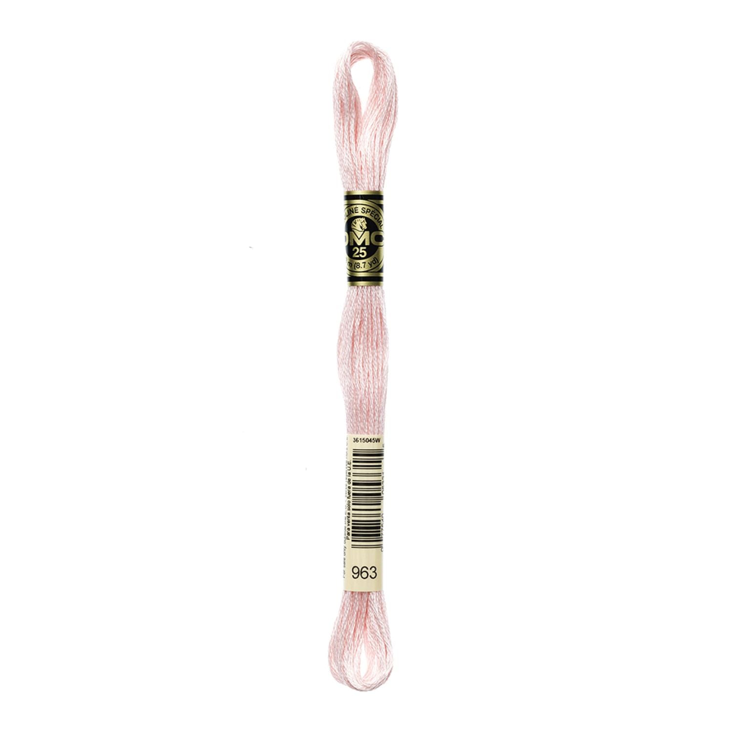 DMC Stranded Cotton 100g Cone 963 Dusty Rose Ult Vy Lt (Art 5214)