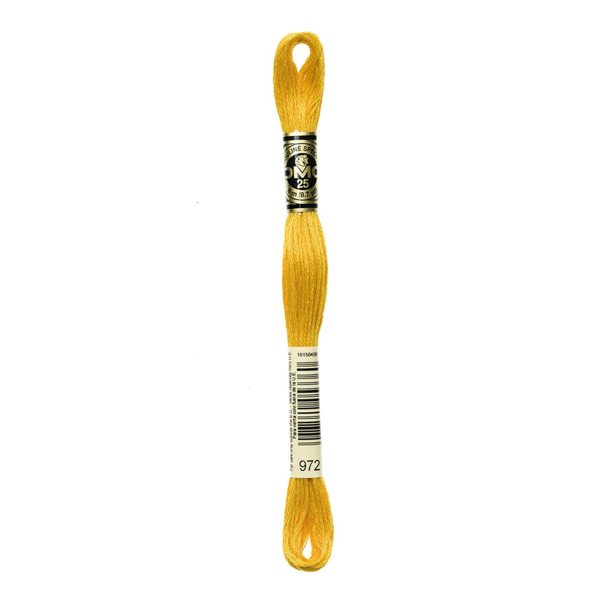 DMC Stranded Cotton 100g Cone 972 Canary Deep (Art 5214)