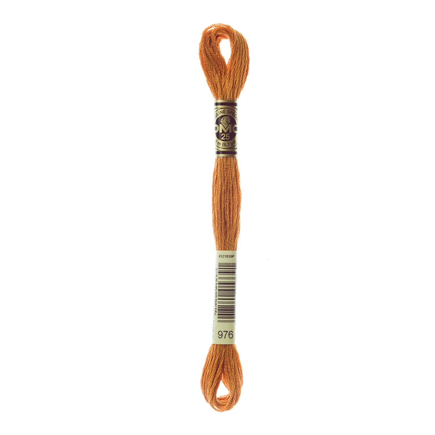 DMC Stranded Cotton 100g Cone 976 Golden Brown Med (Art 5214)
