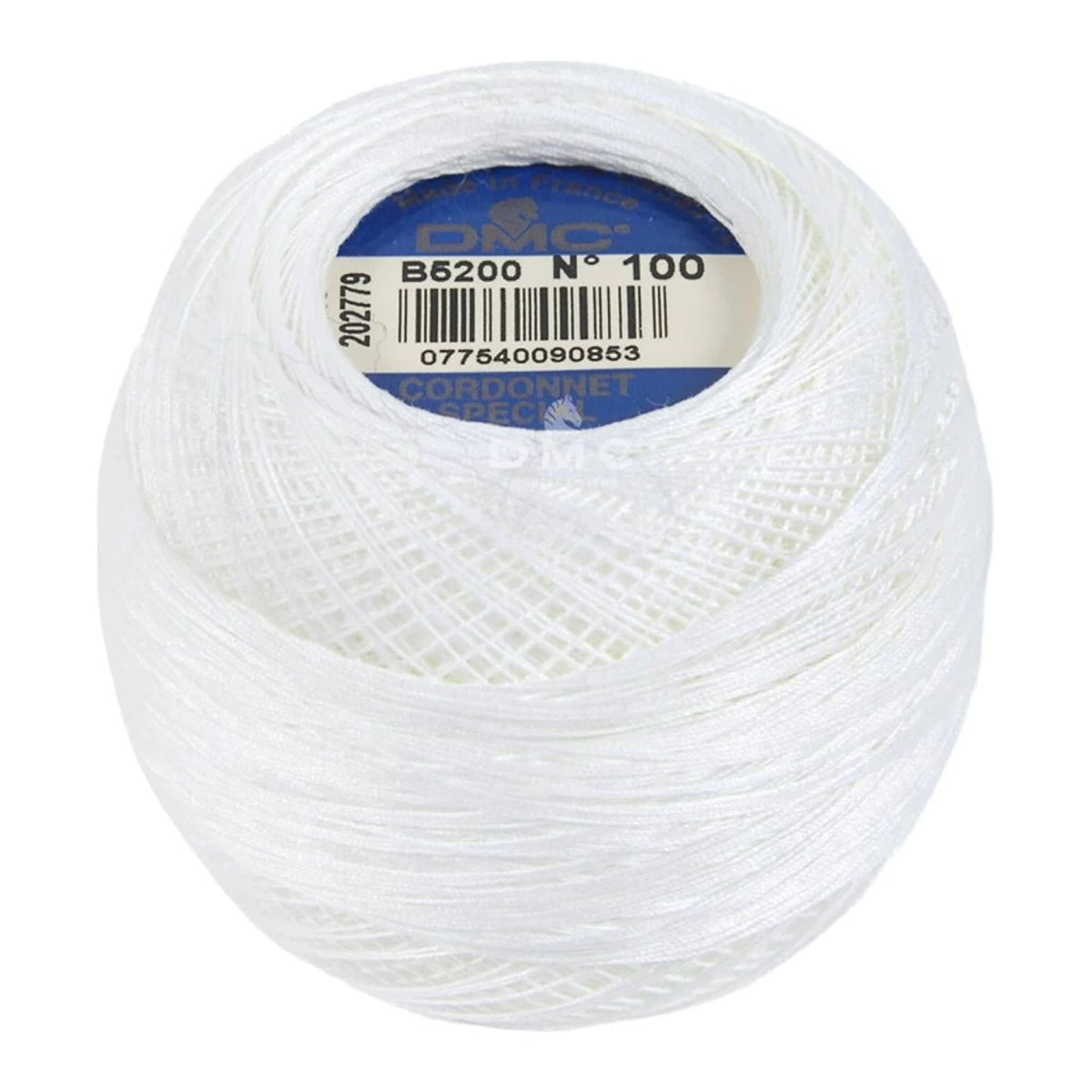 DMC Cordonnet Special Crochet Cotton No.100 Snow White (B5200) (20g Ball)