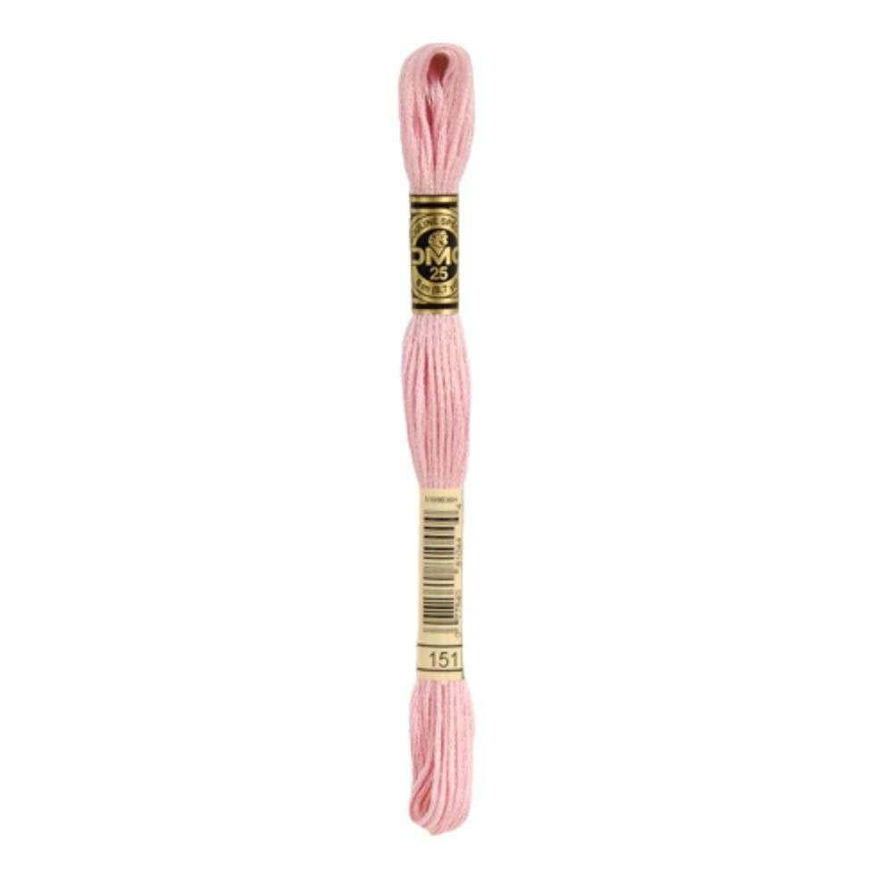 DMC 151 Very Light Dusty Rose Stranded Cotton Embroidery Floss