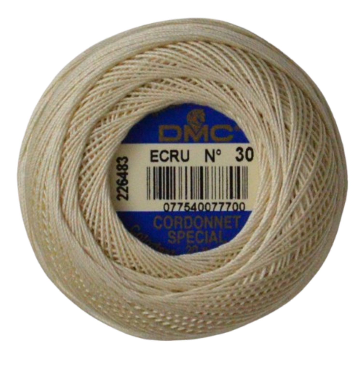 DMC Cordonnet Special Crochet Cotton No.30 Ecru (ECRU) (20g Ball)