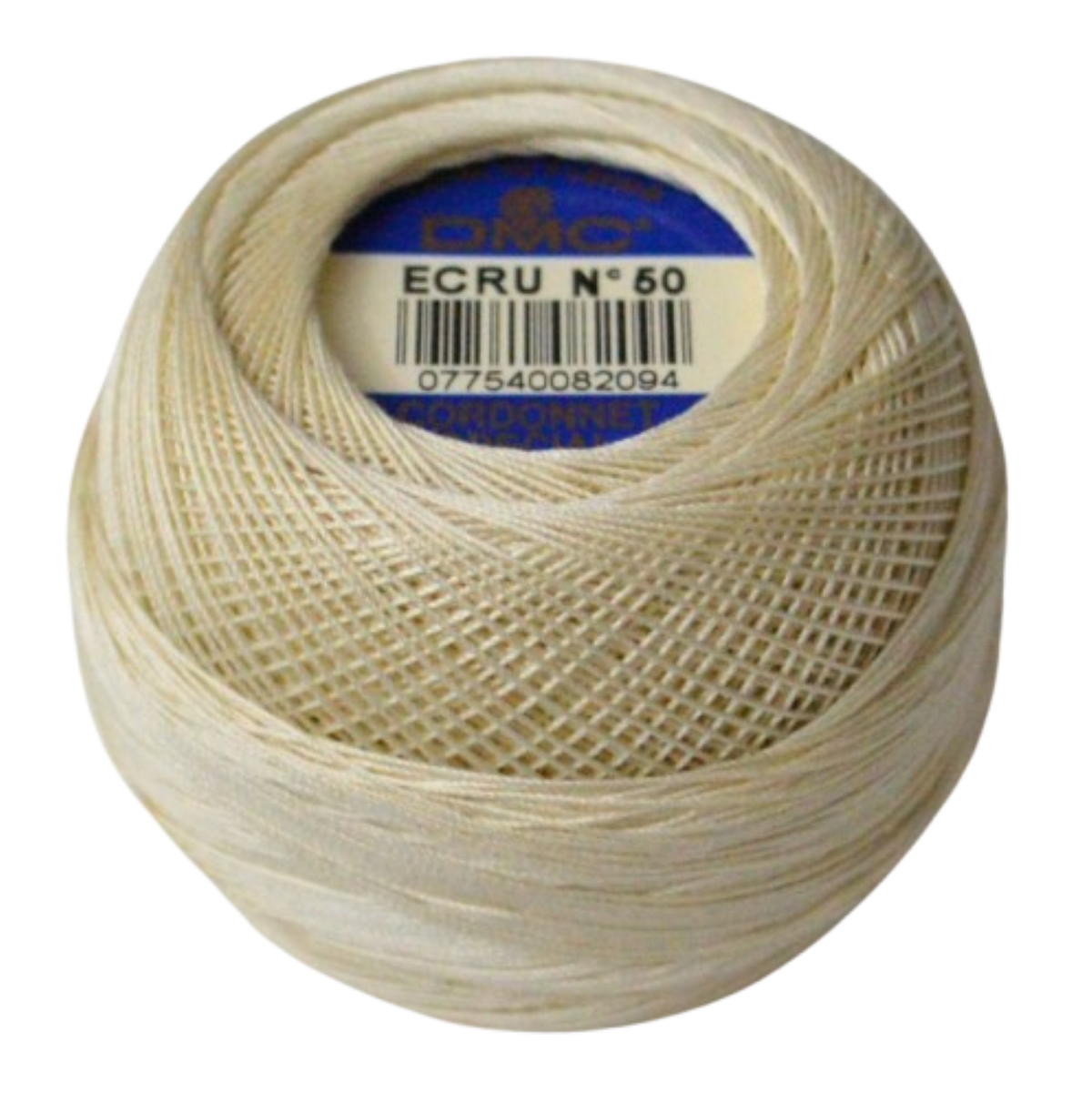 DMC Cordonnet Special Crochet Cotton No.50 Ecru (ECRU) (20g Ball)