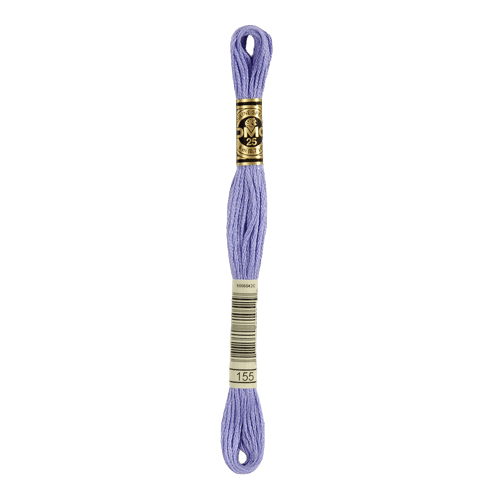 DMC 155 Medium Dark Blue Violet Stranded Cotton Embroidery Floss
