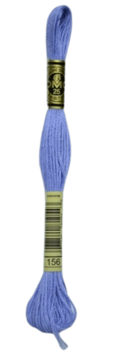 DMC 156 Medium Light Blue Violet Stranded Cotton Embroidery Floss