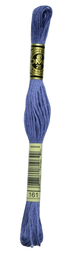 DMC 161 Grey Blue Stranded Cotton Embroidery Floss