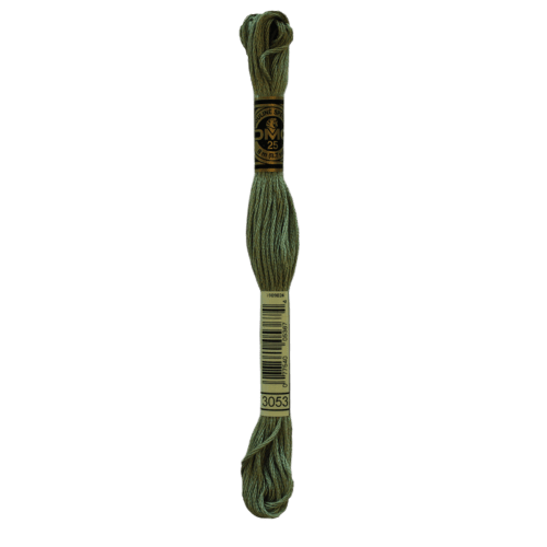DMC 3053 Green Grey Stranded Cotton Embroidery Floss
