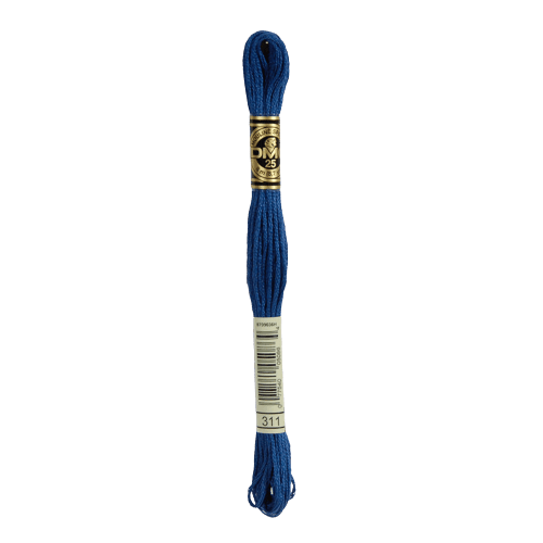 DMC 311 Very Dark Baby Blue Stranded Cotton Embroidery Floss