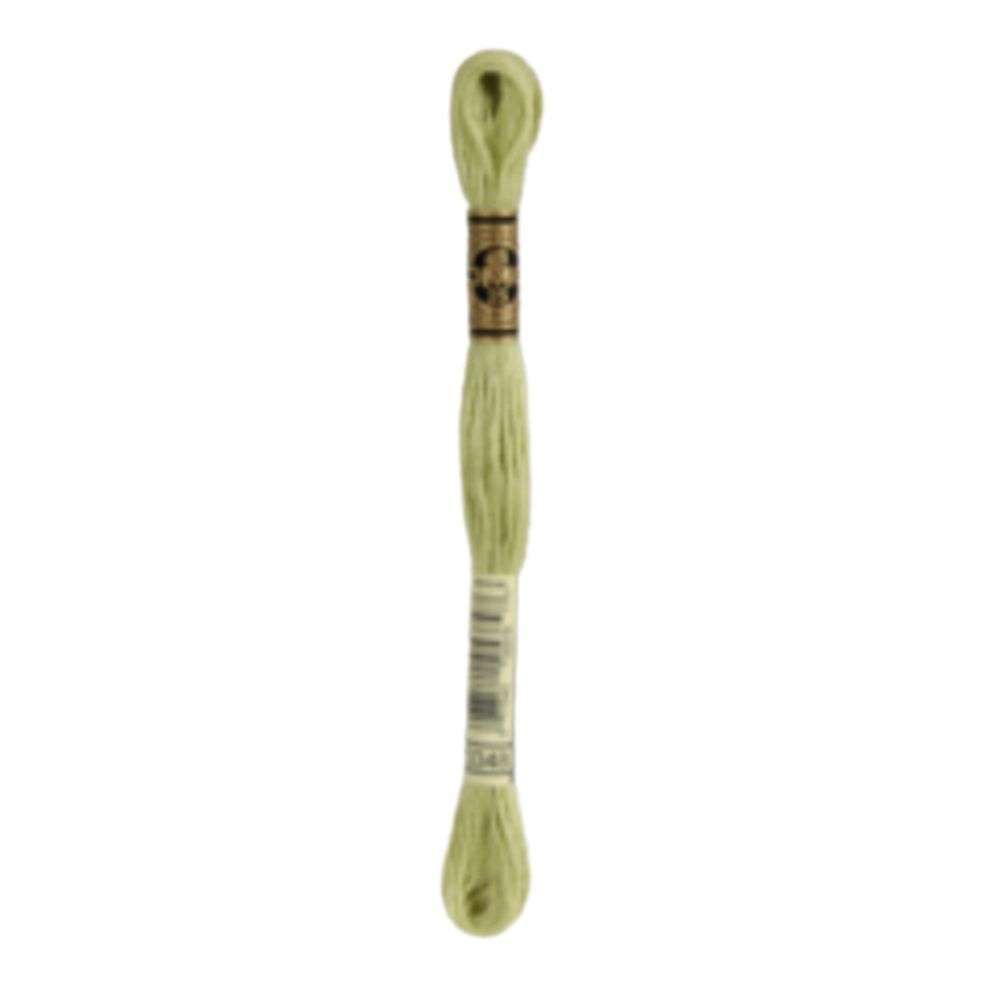 DMC 3348 Light Yellow Green Stranded Cotton Embroidery Floss
