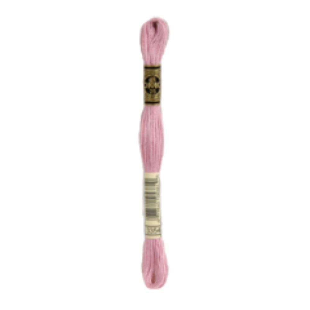 DMC 3354 Light Dusty Rose Stranded Cotton Embroidery Floss