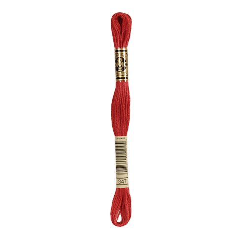 DMC 347 Very Dark Salmon Stranded Cotton Embroidery Floss