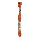 DMC 356 Medium Terra Cotta Stranded Cotton Embroidery Floss