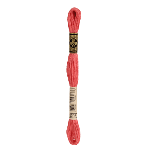DMC 3705 Dark Melon Stranded Cotton Embroidery Floss