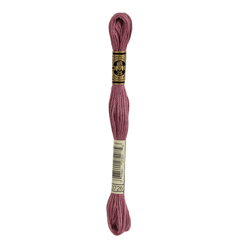DMC 3726 Dark Antique Mauve Stranded Cotton Embroidery Floss
