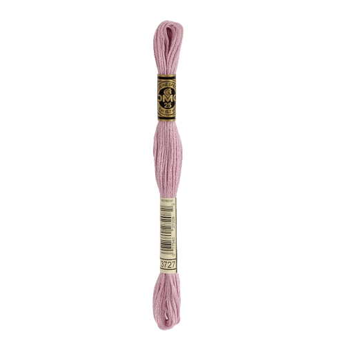 DMC 3727 Light Antique Mauve Stranded Cotton Embroidery Floss