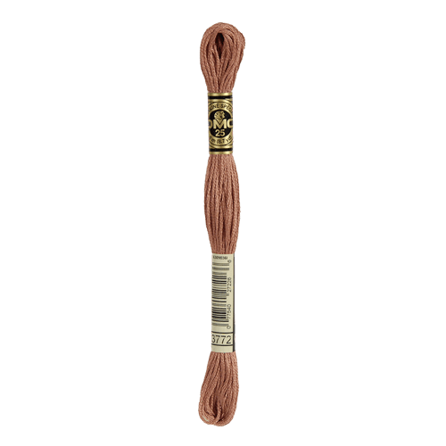 DMC 3772 Very Dark Desert Sand Stranded Cotton Embroidery Floss