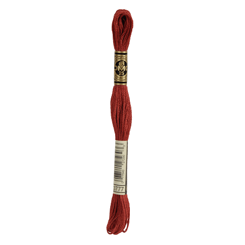 DMC 3777 Very Dark Terra Cotta Stranded Cotton Embroidery Floss