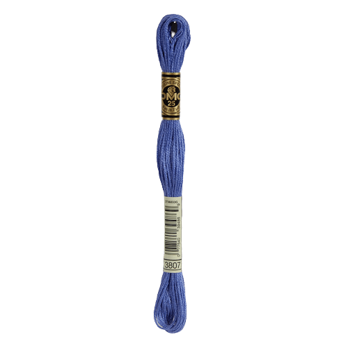 DMC 3807 Cornflower Blue Stranded Cotton Embroidery Floss