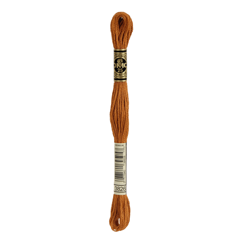 DMC 3826 Golden Brown Stranded Cotton Embroidery Floss