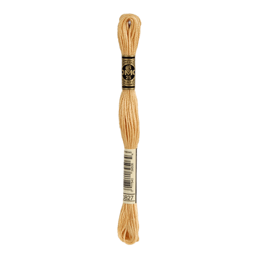 DMC 3827 Pale Golden Brown Stranded Cotton Embroidery Floss