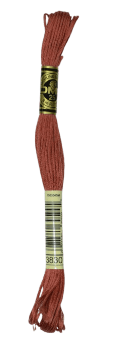 DMC 3830 Terra Cotta Stranded Cotton Embroidery Floss