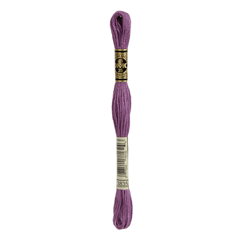 DMC 3835 Medium Grape Stranded Cotton Embroidery Floss