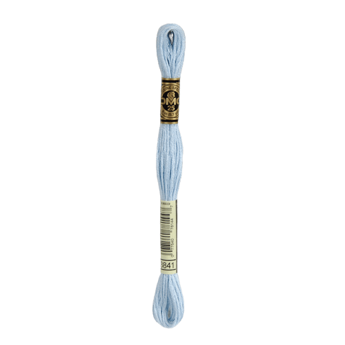 DMC 3841 Pale Baby Blue Stranded Cotton Embroidery Floss