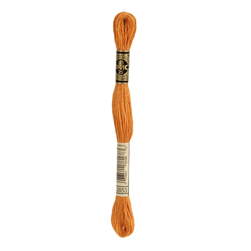 DMC 3853 Dark Autumn Gold Stranded Cotton Embroidery Floss