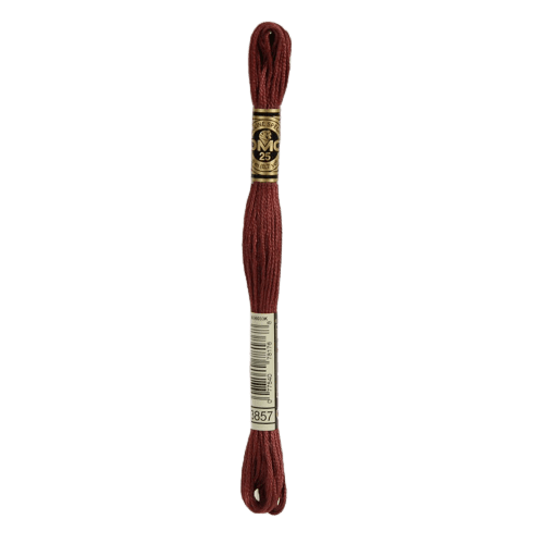DMC 3857 Dark Rosewood Stranded Cotton Embroidery Floss