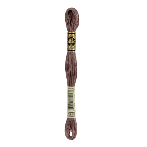 DMC 3860 Cocoa Stranded Cotton Embroidery Floss
