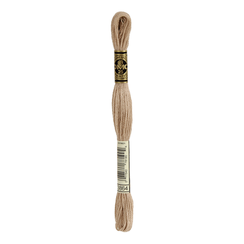 DMC 3864 Light Mocha Beige Stranded Cotton Embroidery Floss