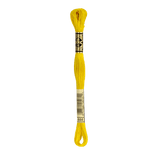 DMC 444 Dark Lemon Stranded Cotton Embroidery Floss