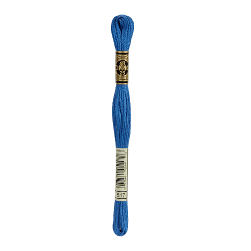 DMC 517 Dark Wedgewood Blue Stranded Cotton Embroidery Floss