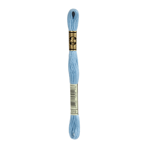 519 Sky Blue Stranded Cotton - Crafty Hobbies Australia