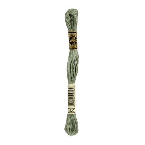 DMC 522 Fern Green Stranded Cotton Embroidery Floss
