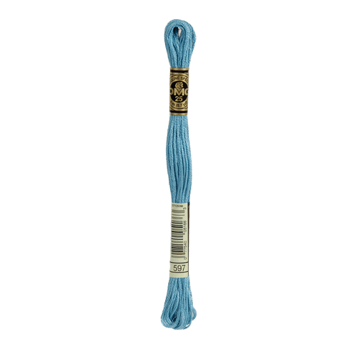 DMC 597 Turquoise Stranded Cotton Embroidery Floss