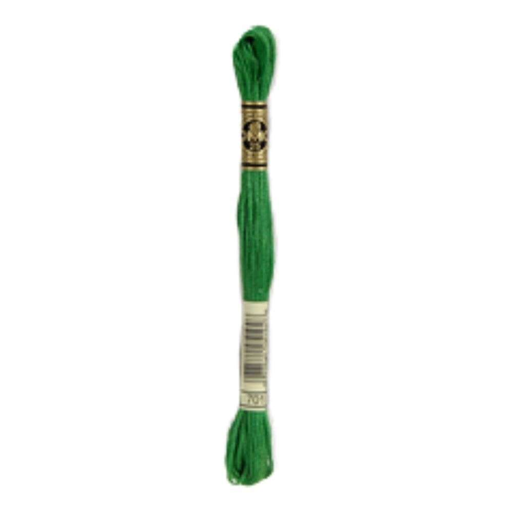 DMC 701 Light Green Stranded Cotton Embroidery Floss