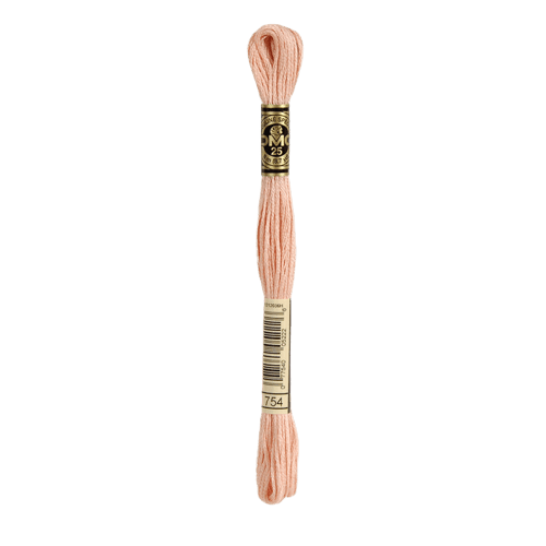 DMC 754 Light Peach Stranded Cotton Embroidery Floss