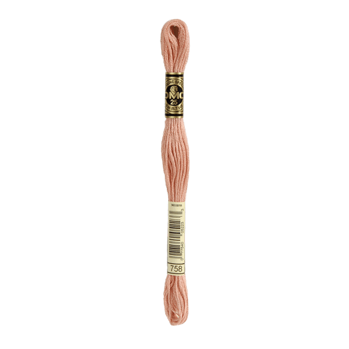 758 Very Light Terra Cotta Stranded Cotton - Crafty Hobbies Australia
