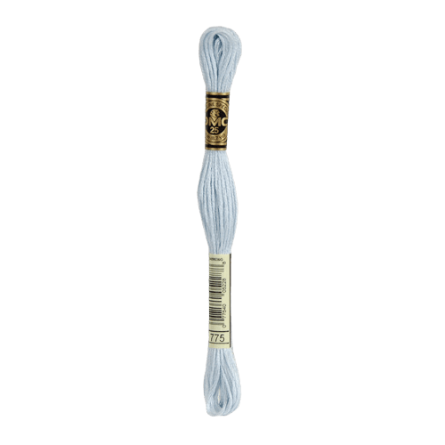 DMC 775 Very Light Baby Blue Stranded Cotton Embroidery Floss