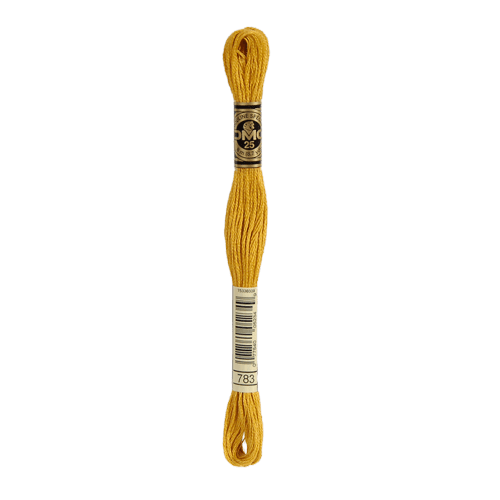 DMC 783 Medium Topaz Stranded Cotton Embroidery Floss